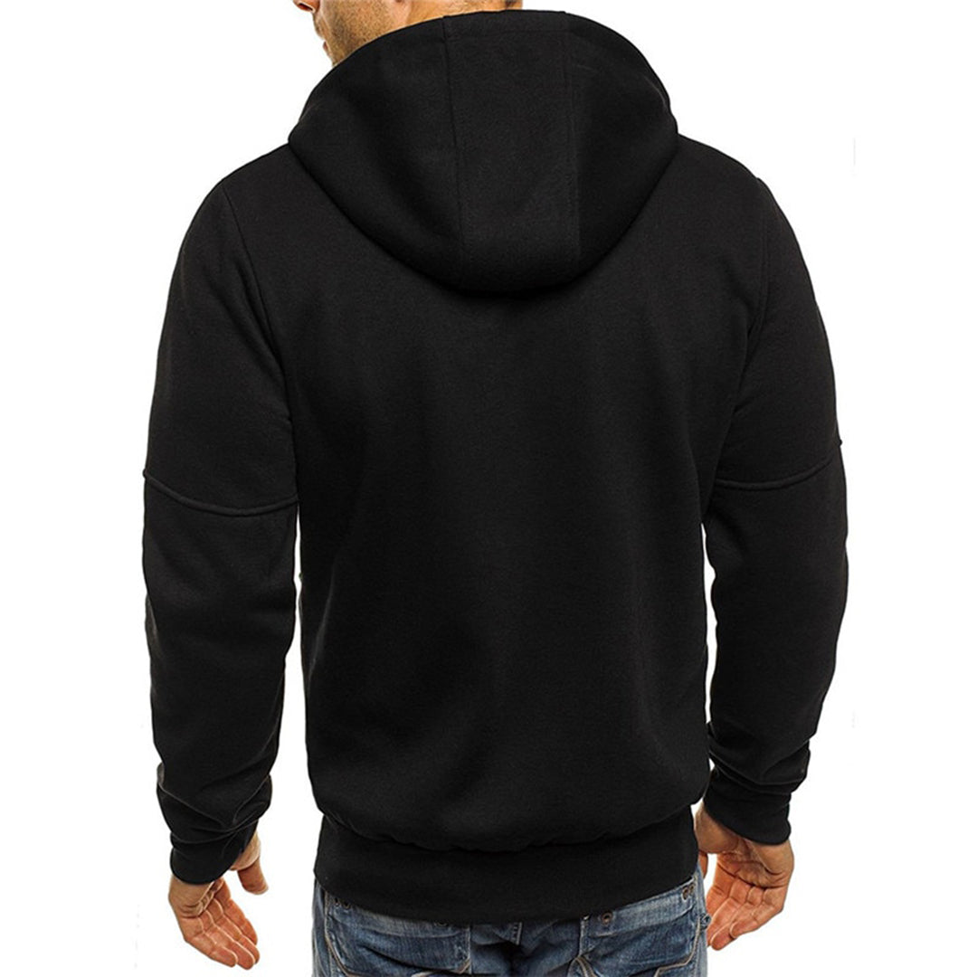 Karl Mens Full Zip Hoodie with Relaxed Fit