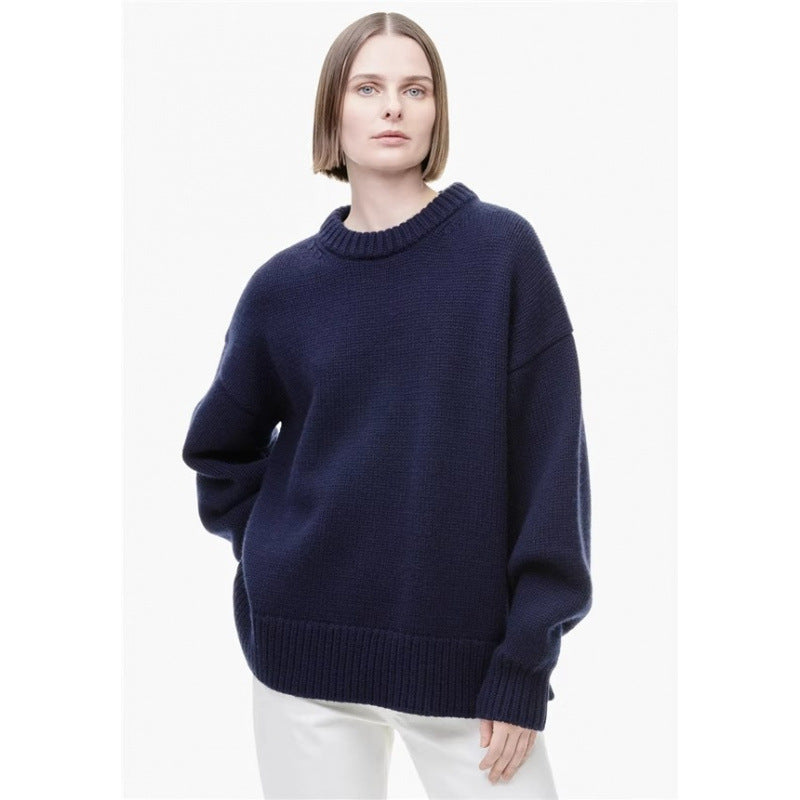 Tracy Womens Pure Cashmere Oversized Sweater