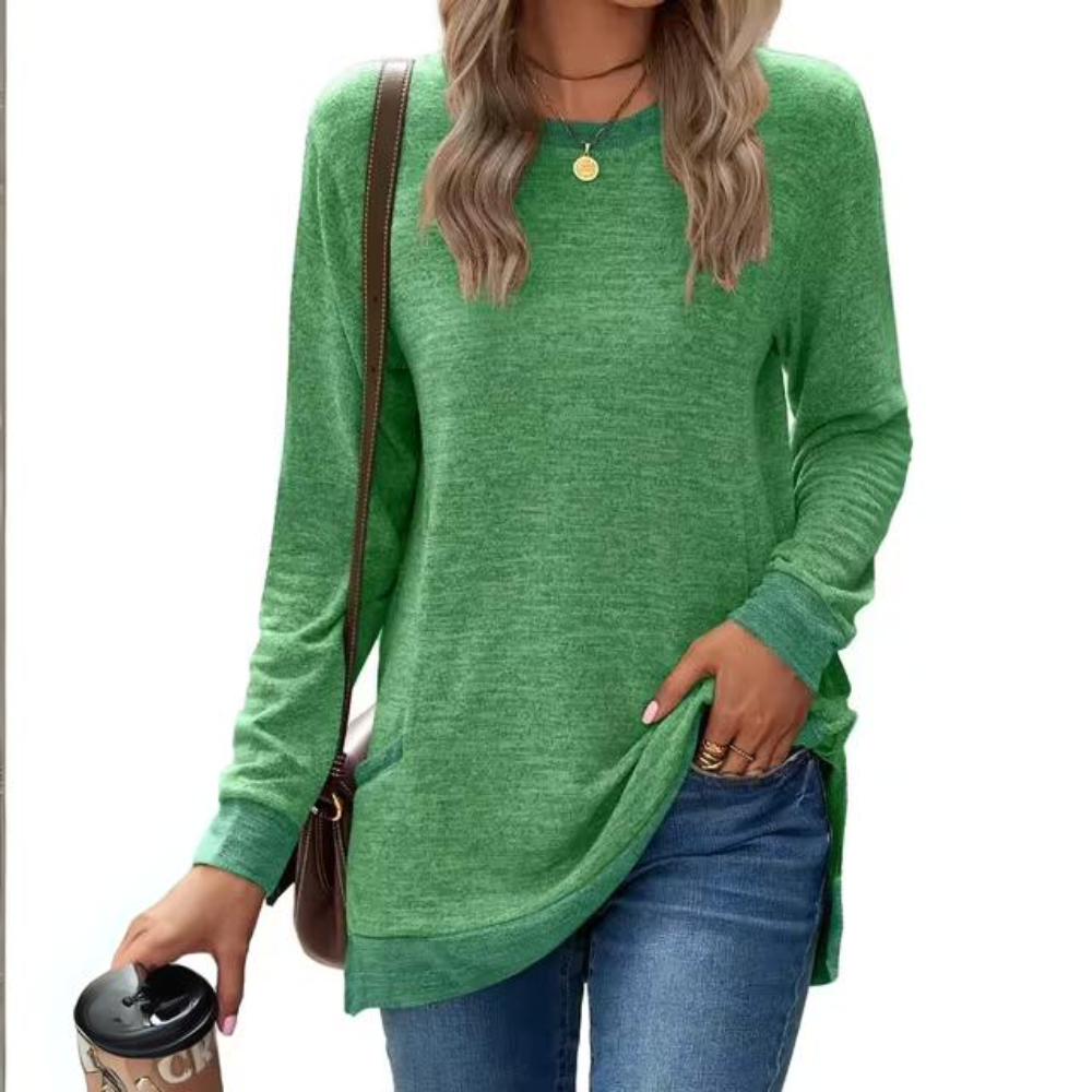 Meghan Womens Lightweight Sweatshirt, Relaxed Loose Fit