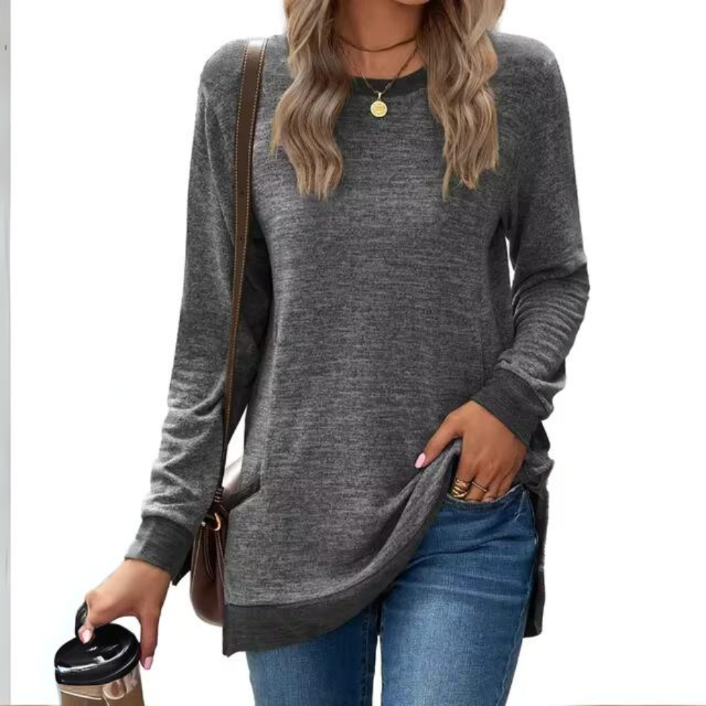 Meghan Womens Lightweight Sweatshirt, Relaxed Loose Fit