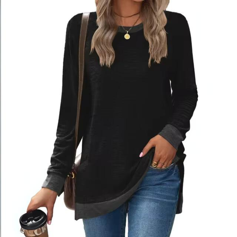 Meghan Womens Lightweight Sweatshirt, Relaxed Loose Fit