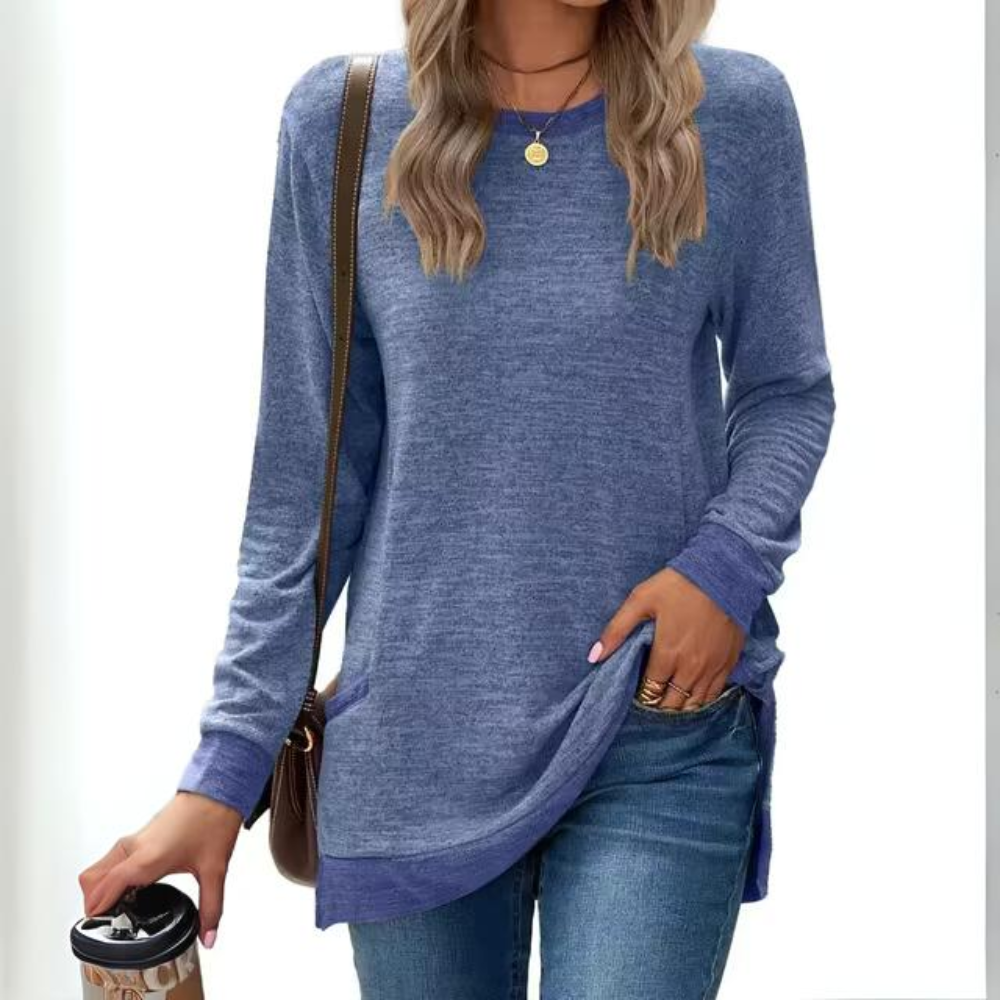 Meghan Womens Lightweight Sweatshirt, Relaxed Loose Fit