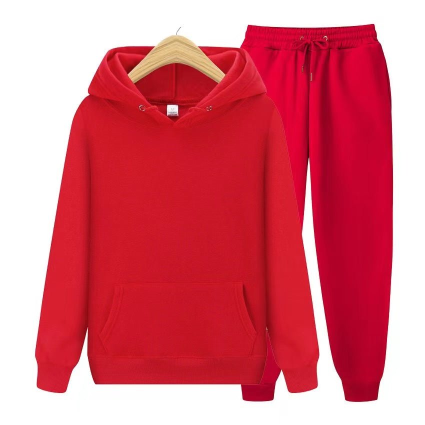 Anna Womens Hoodie and Sweatpants Set in Red