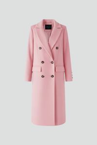 Gina | Womens Long Coat with Lapel Collar | Below-Knee Length, Button Front, Flap Pockets | Beige, Black and More S-3XL