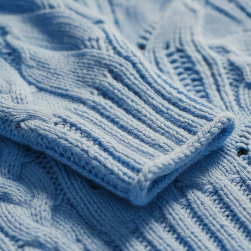 Nora Womens Hand-Knit Merino Wool Blend Sweater