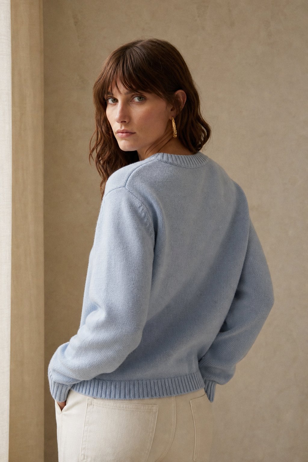 Hadley Womens Half-Zip Knit Sweater with Fish Pattern