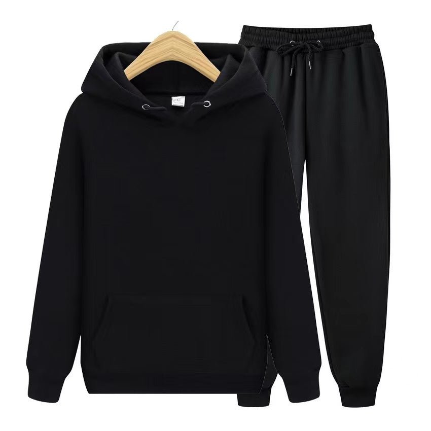 Anna Womens Hoodie and Sweatpants Set in Black