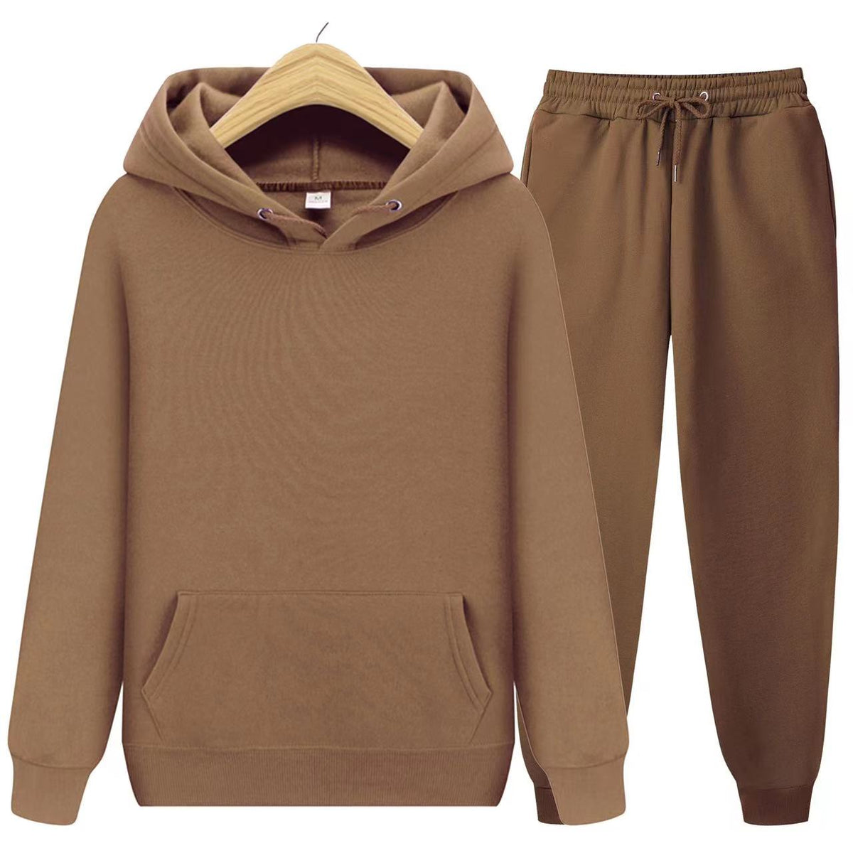 Anna Womens Hoodie and Sweatpants Set in Brown