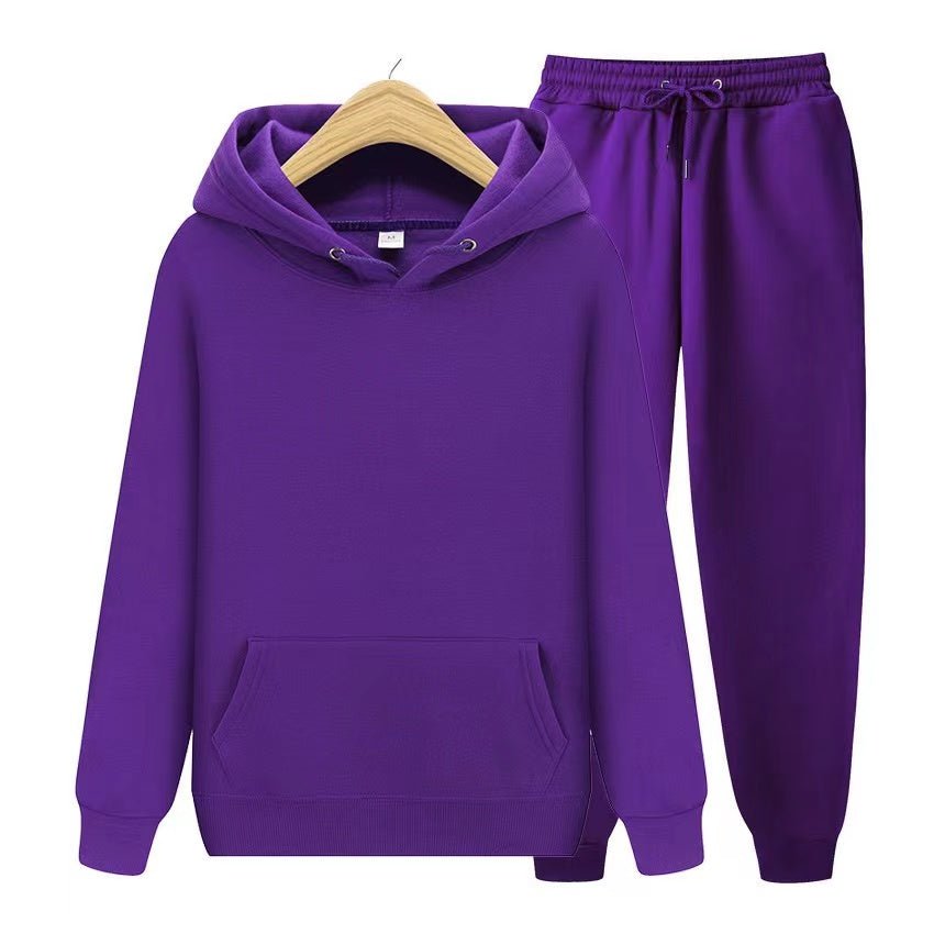 Anna Womens Hoodie and Sweatpants Set in Violet