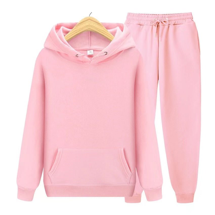 Anna Womens Hoodie and Sweatpants Set in Pink