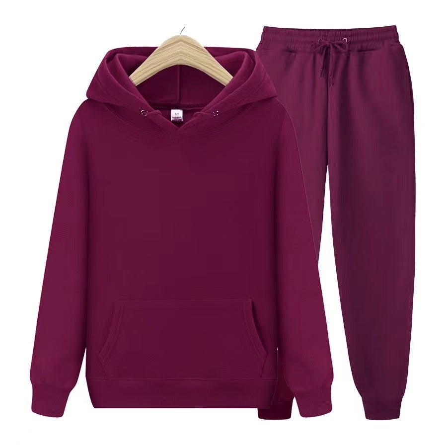 Anna Womens Hoodie and Sweatpants Set in Purple